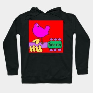 Birdlady's Guitar Hoodie